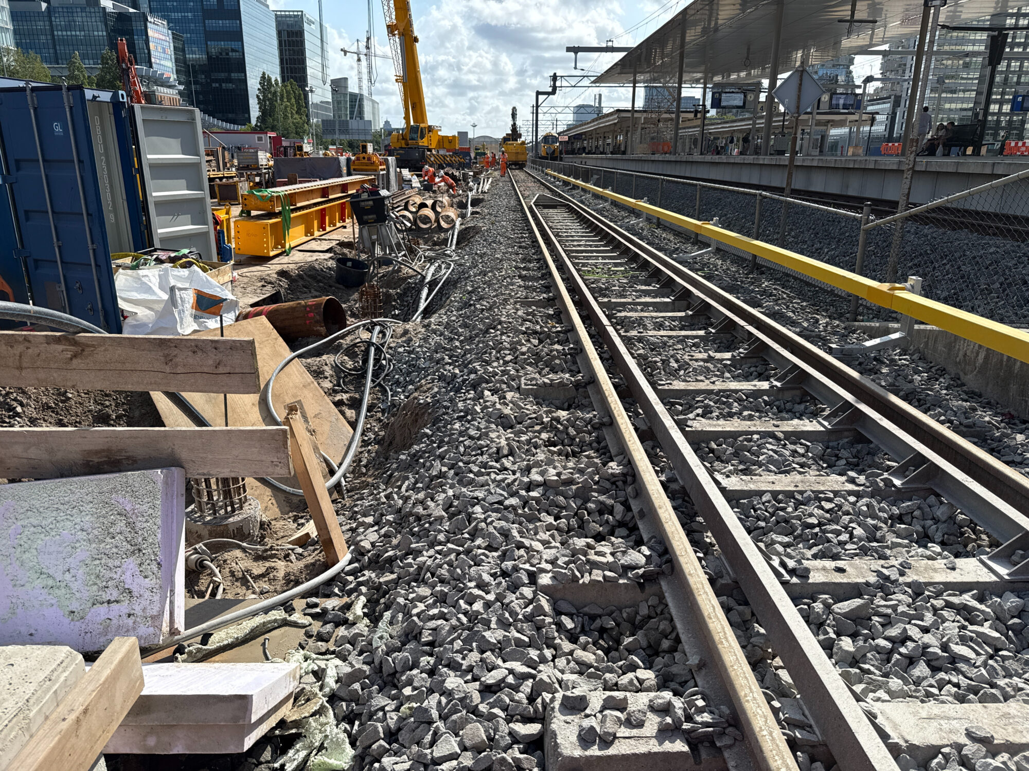 Werkzaamheden Zuidasdok